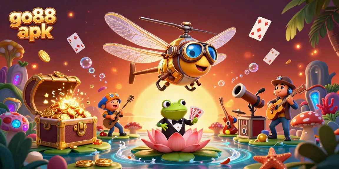 Catch thrilling moments with go88 apk in this vibrant, action-packed casino scene.