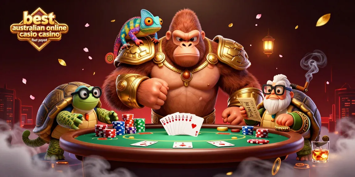 Experience best australian online casino fast payout with thrilling poker action and vibrant characters.